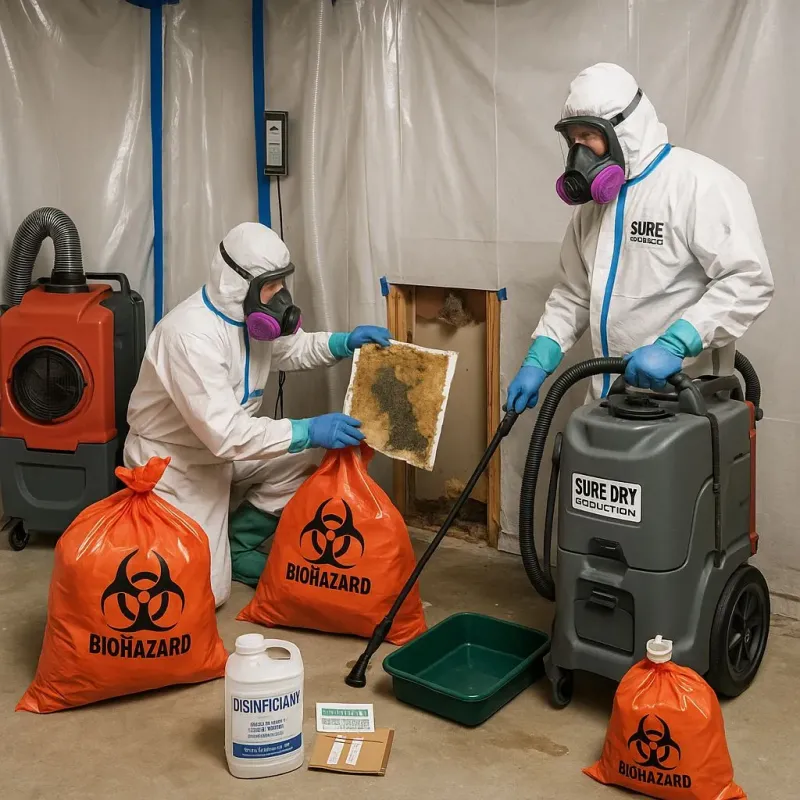 Contaminated Water Handling Protocols process in Boulder Hill, IL
